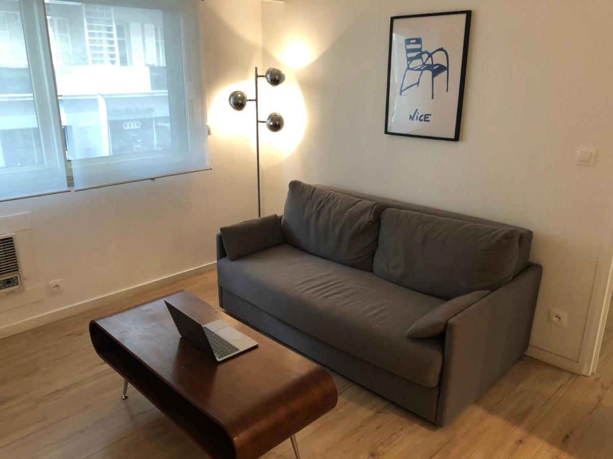 Le Clio Carre D'Or Beach Apartment Nice Bagian luar foto